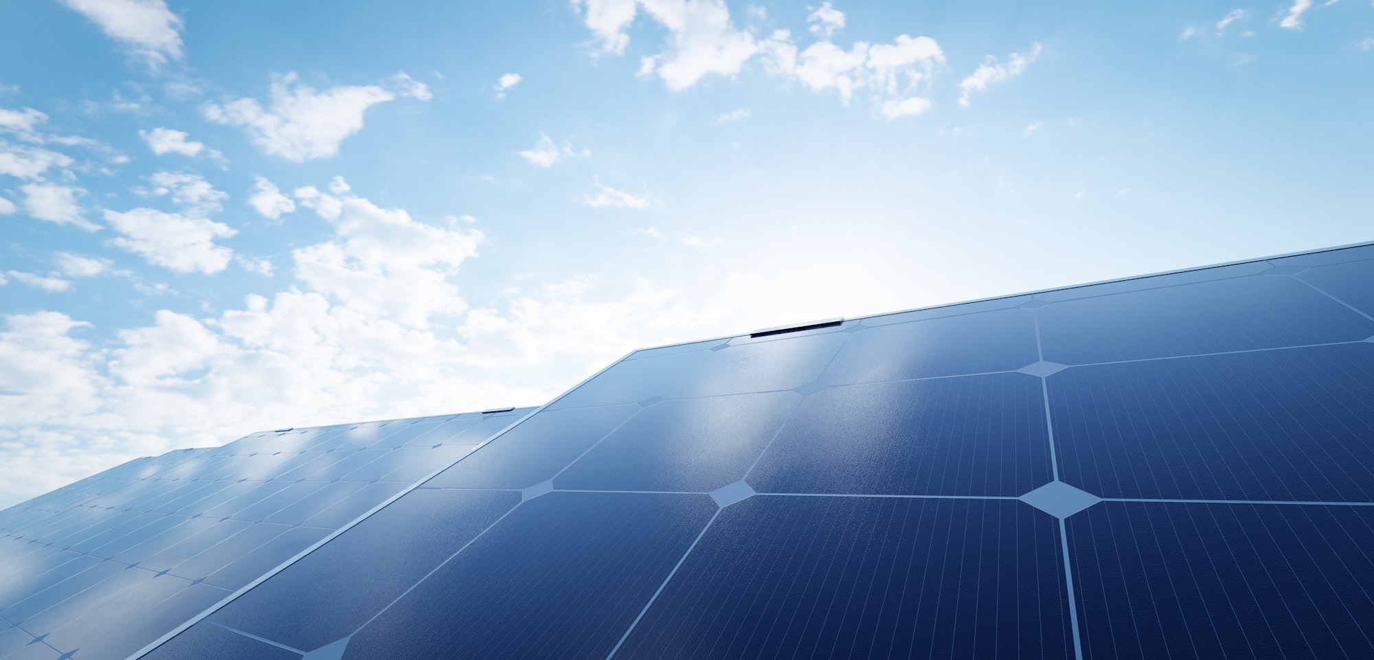 Solar photovoltaic panels array system